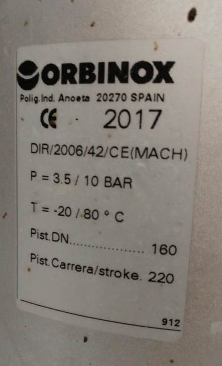 Bi Directional Knife Gate Valve With Rings Orbinox